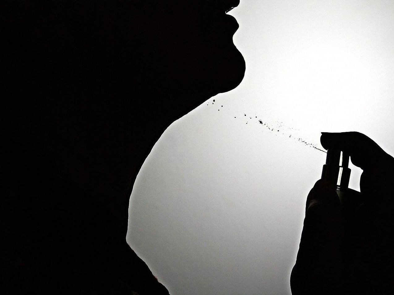 Notas de essências flutuando no ar
